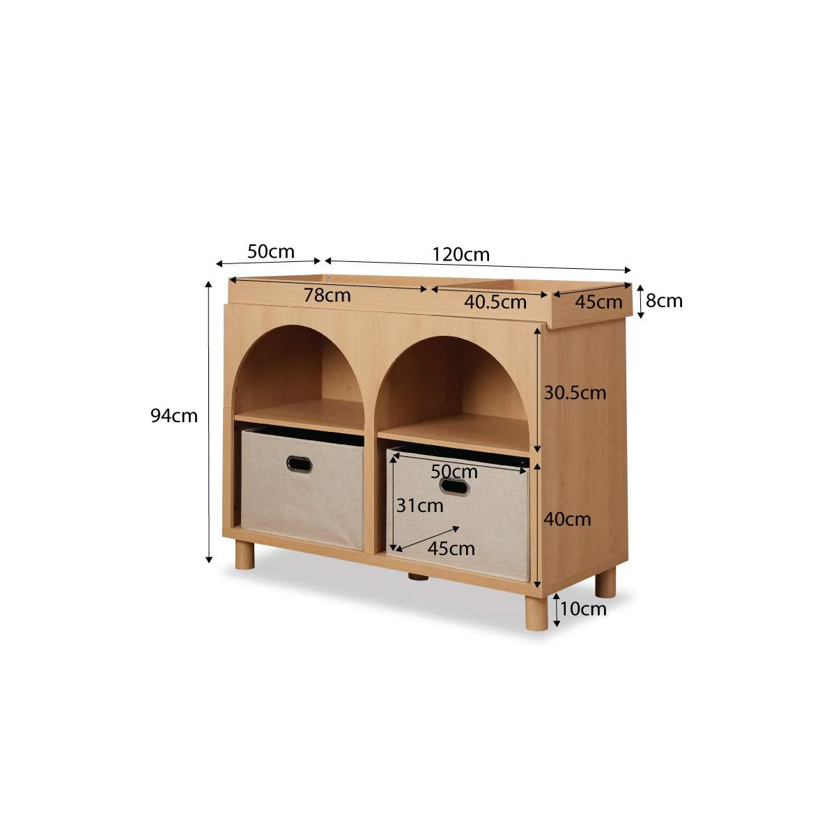 Archie Four Piece Nursery Furniture Set - Image 5