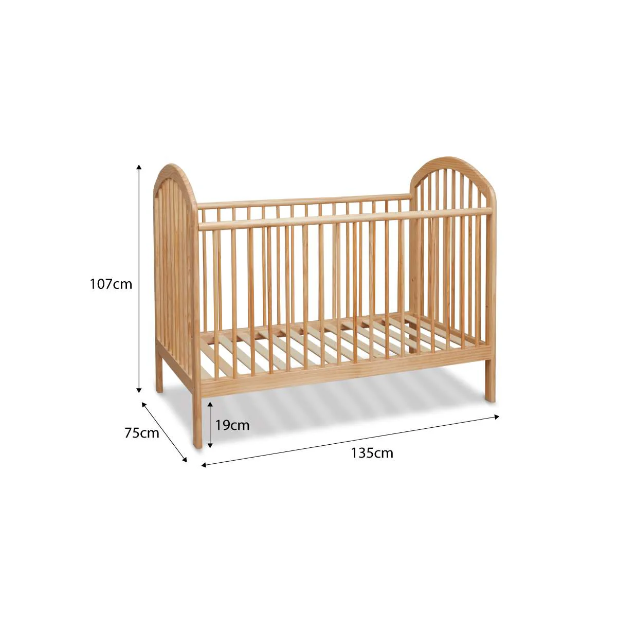 Archie Four Piece Nursery Furniture Set - Image 6