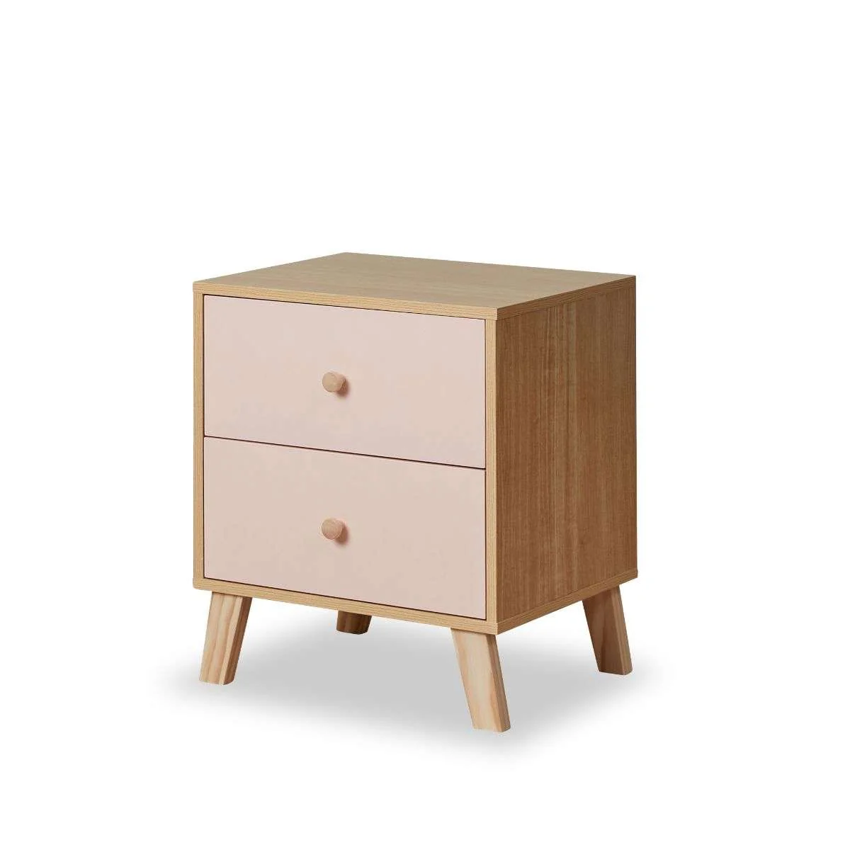 Aspen Bedside Table - Pink - Image 7