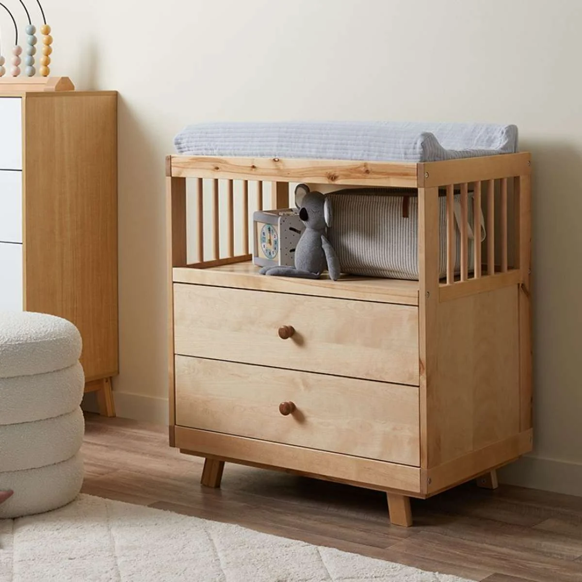 Aspen Change Table with Drawers - Birch - Image 3