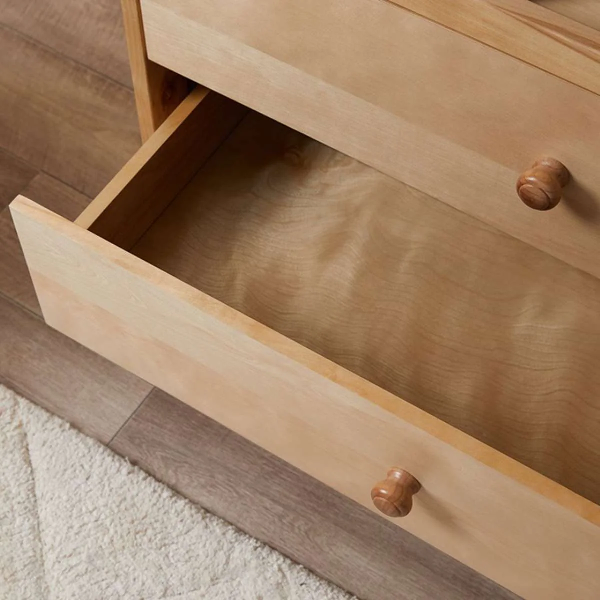 Aspen Change Table with Drawers - Birch - Image 4
