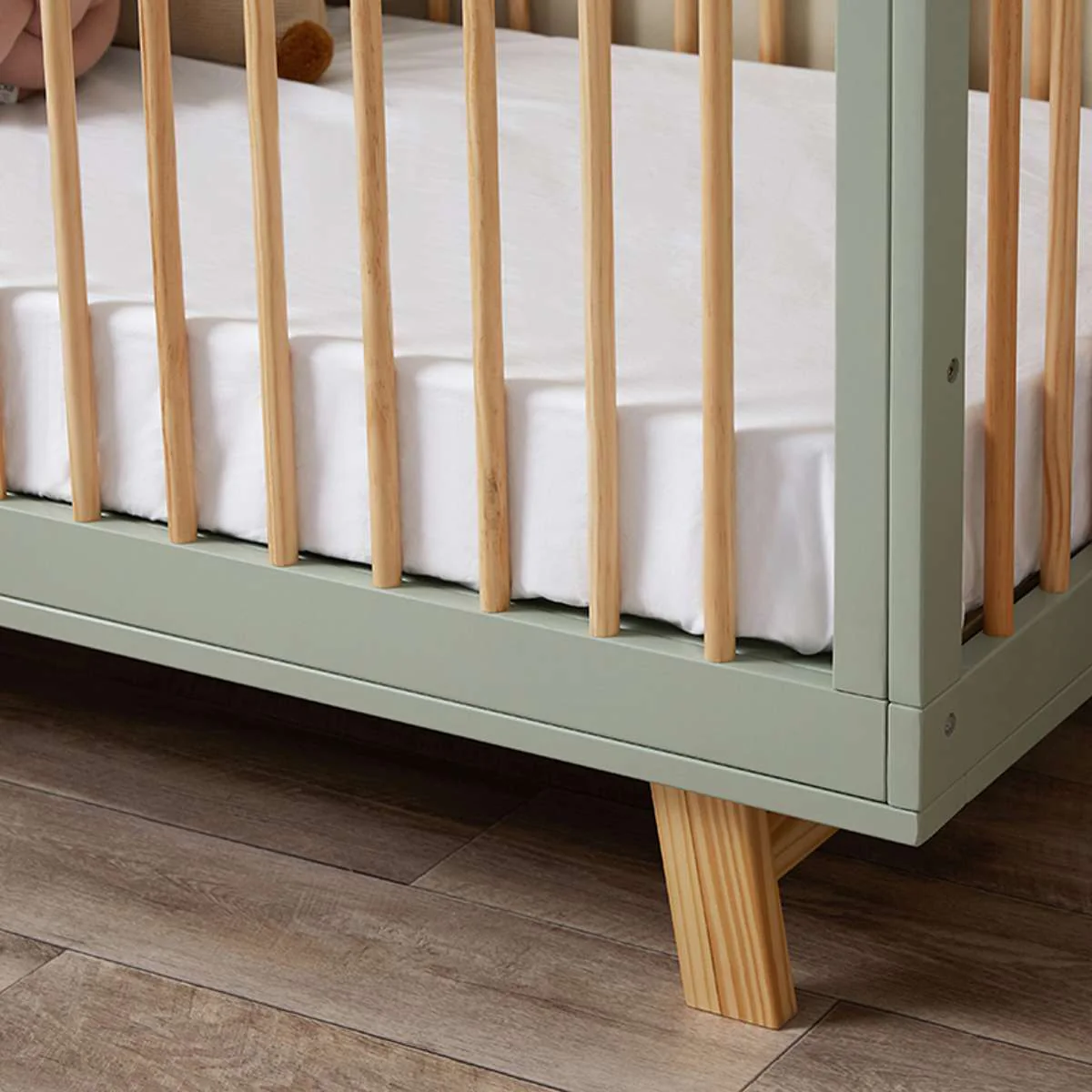 Aspen Classic Cot - Sage/Natural - Image 9