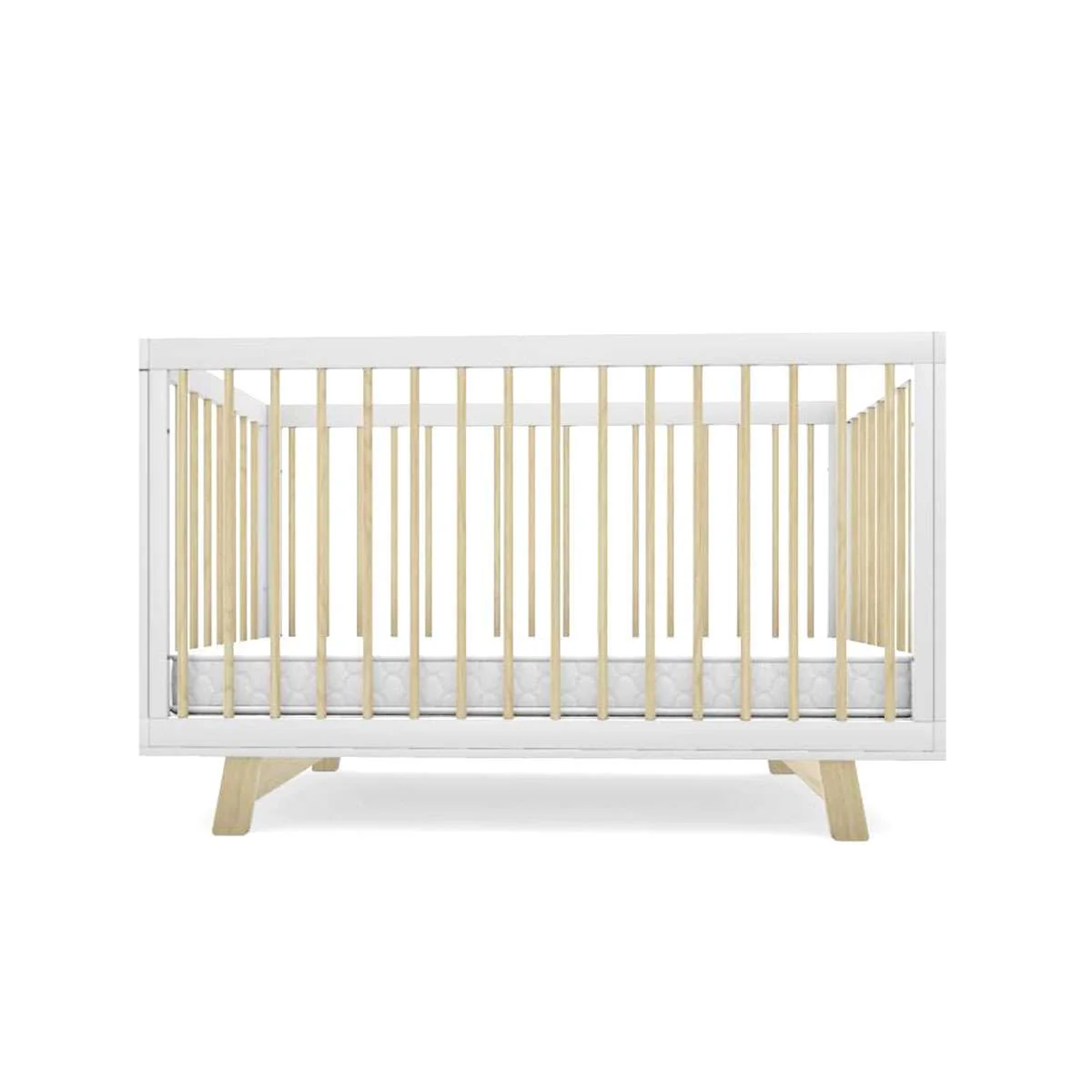 Aspen Classic Cot - White/Natural - Image 9