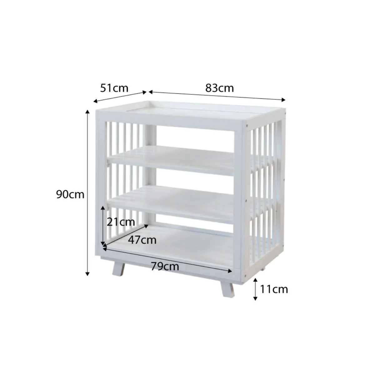 Aspen Change Table - White - Image 9