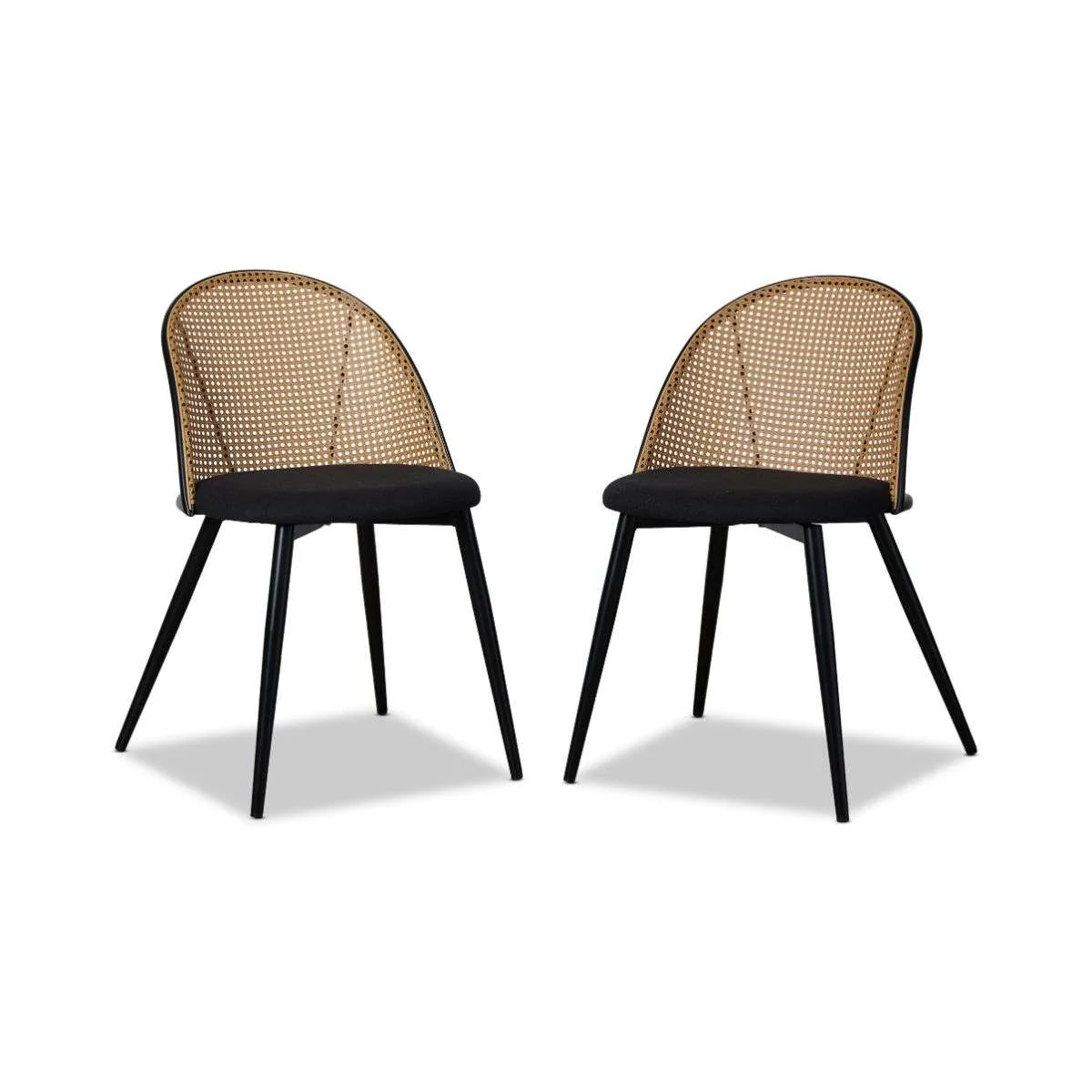 Avila Dining Chair - Set of 2 - Black - Image 10