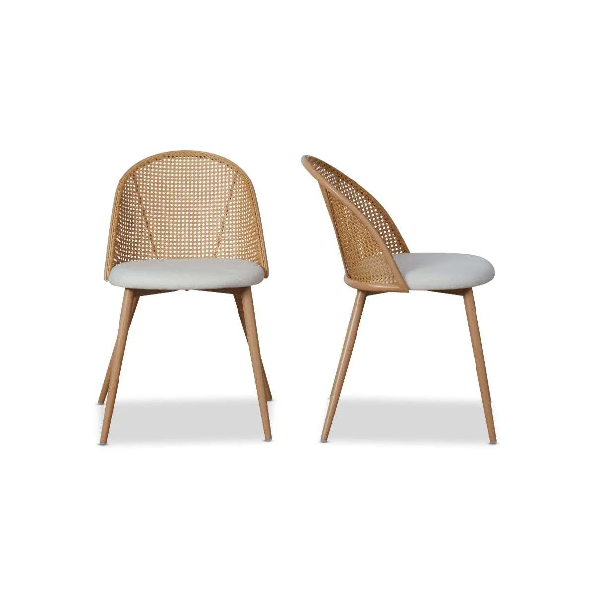 Avila Dining Chair - Set of 2 - Natural - Image 11