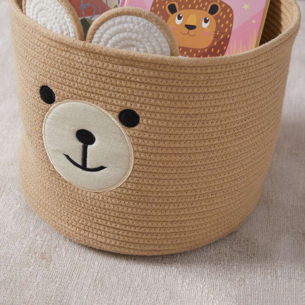 Bear Round Basket - Image 3