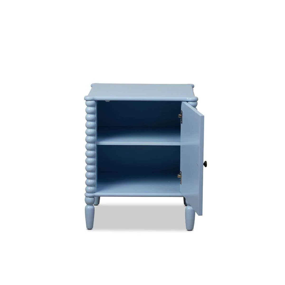 Betti Bobbin Bedside Table - Ice Blue - Image 11