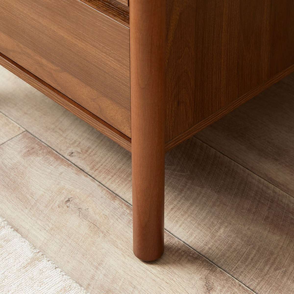 Blair Bedside Table - Walnut - Image 7