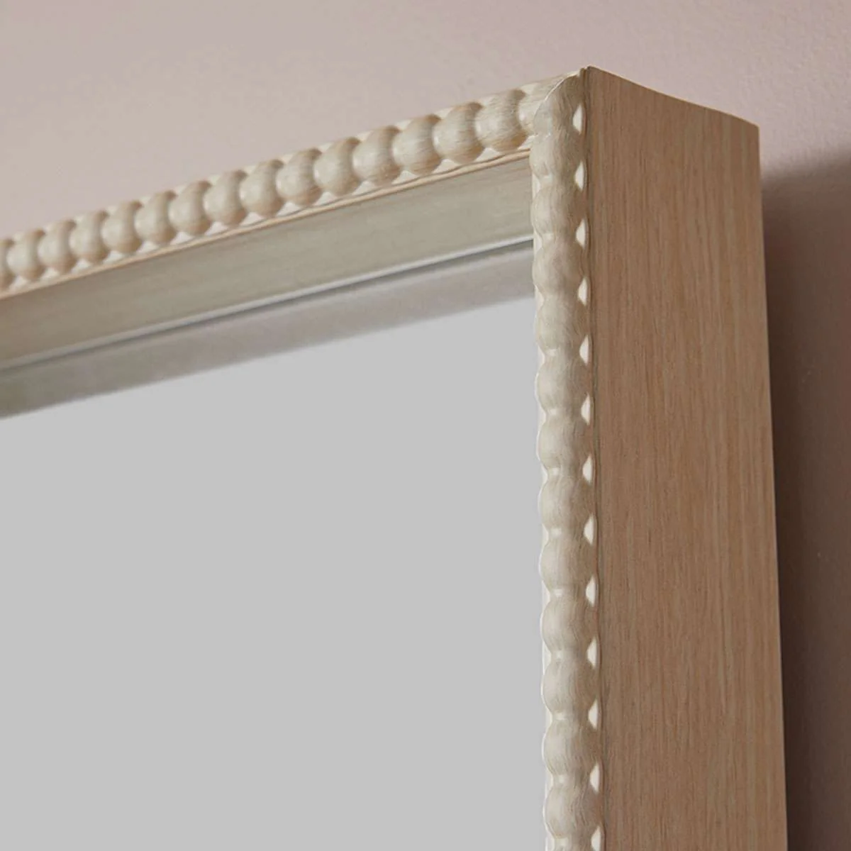 Bobbin Mirror - Rectangle - Natural - Image 4