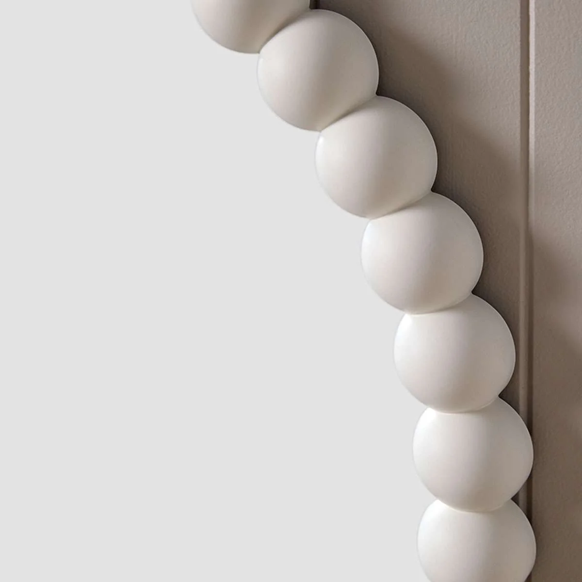Bobbin Mirror - Round - White - Image 6