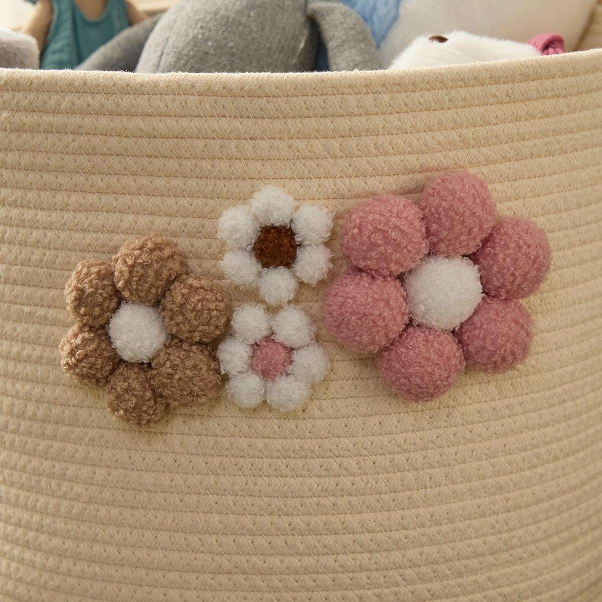 Daisy Rope Basket - Image 3