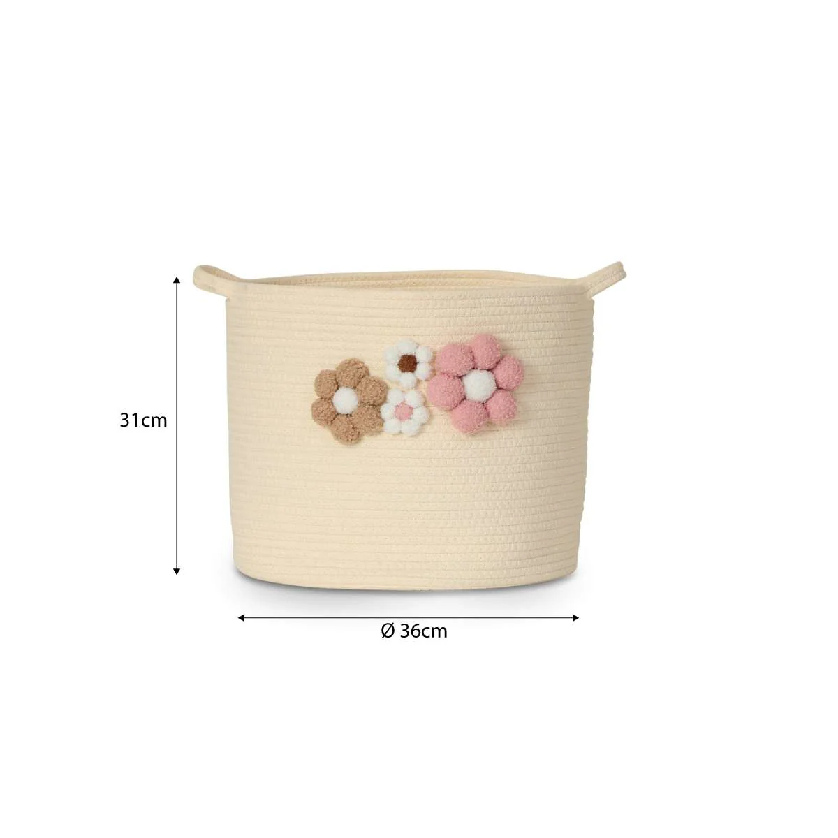 Daisy Rope Basket - Image 8