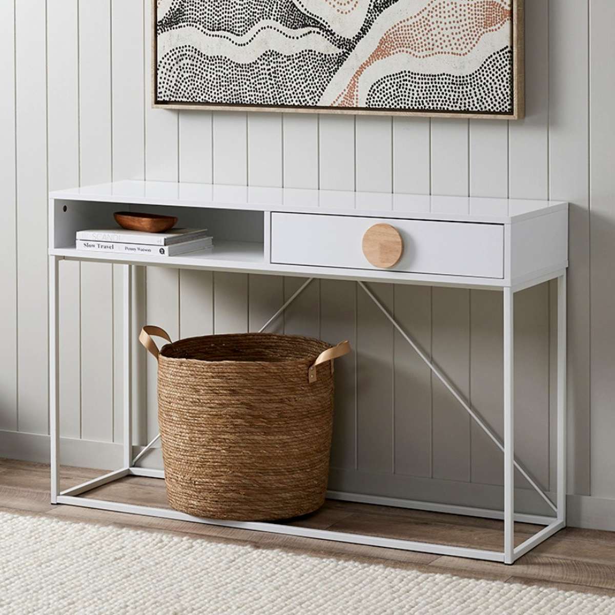 Eclipse Console Table  - White - Image 3