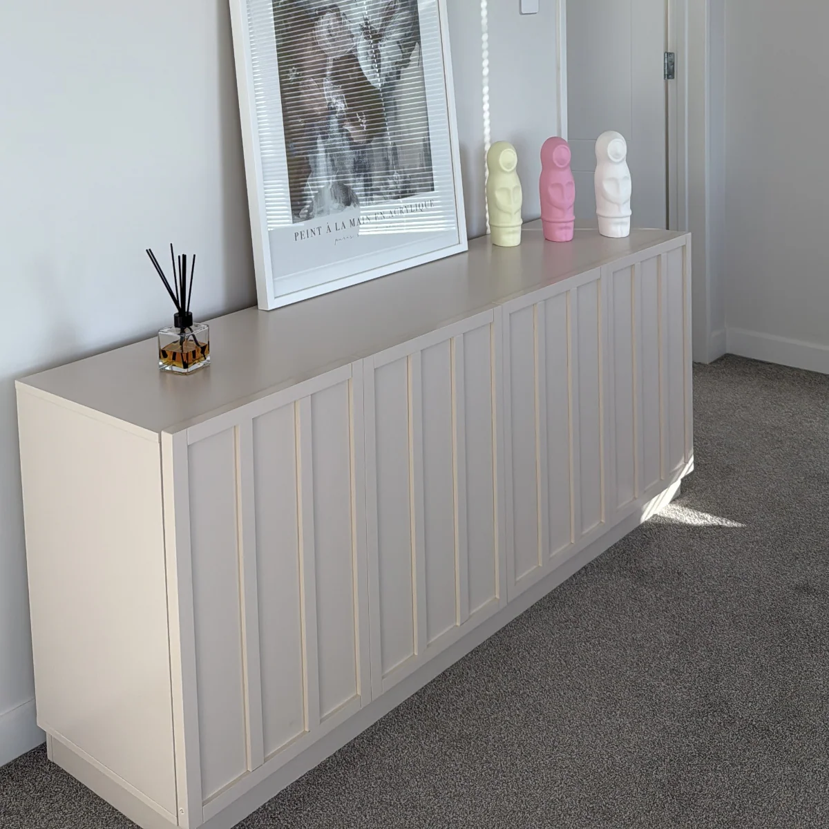 Emery Panel Buffet - Beige - Image 10