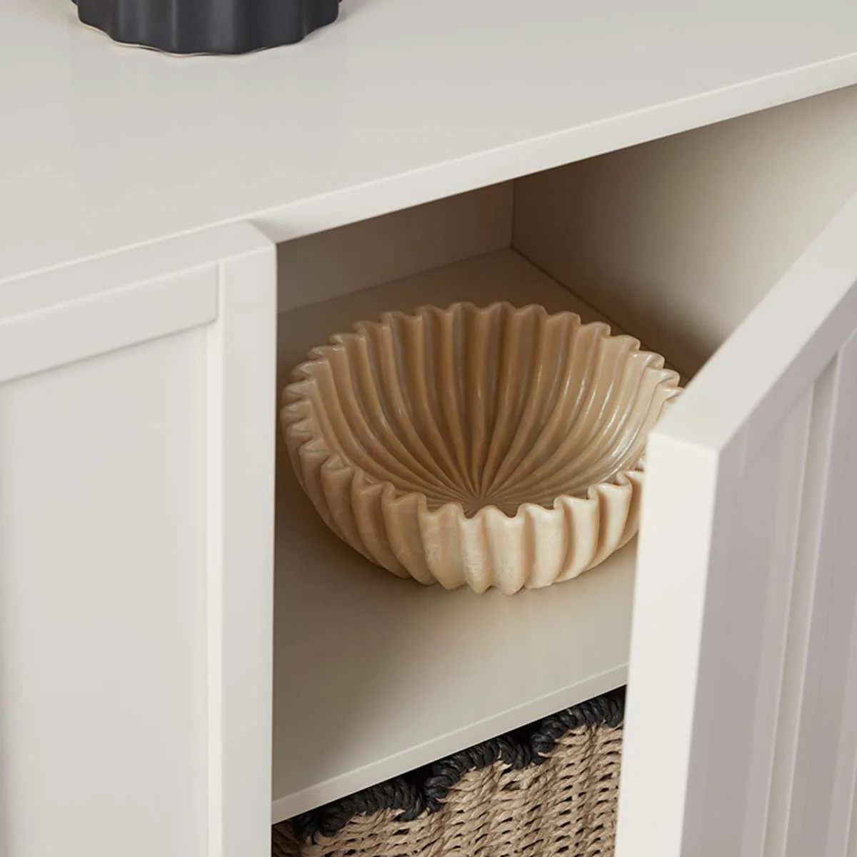Emery Panel Buffet - Beige - Image 9