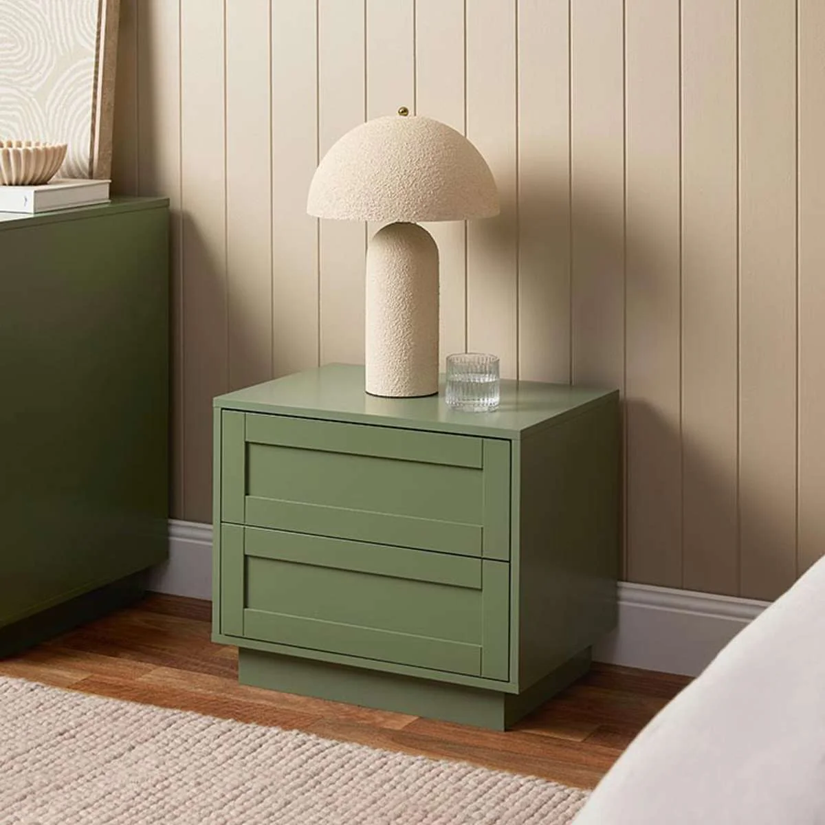 Eros Bedside Table - Sage Green - Image 3
