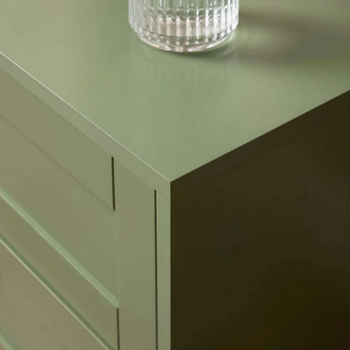 Eros Bedside Table - Sage Green - Image 5