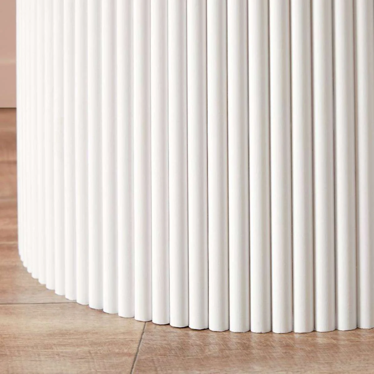 Eve Drum Coffee Table - White - Image 6
