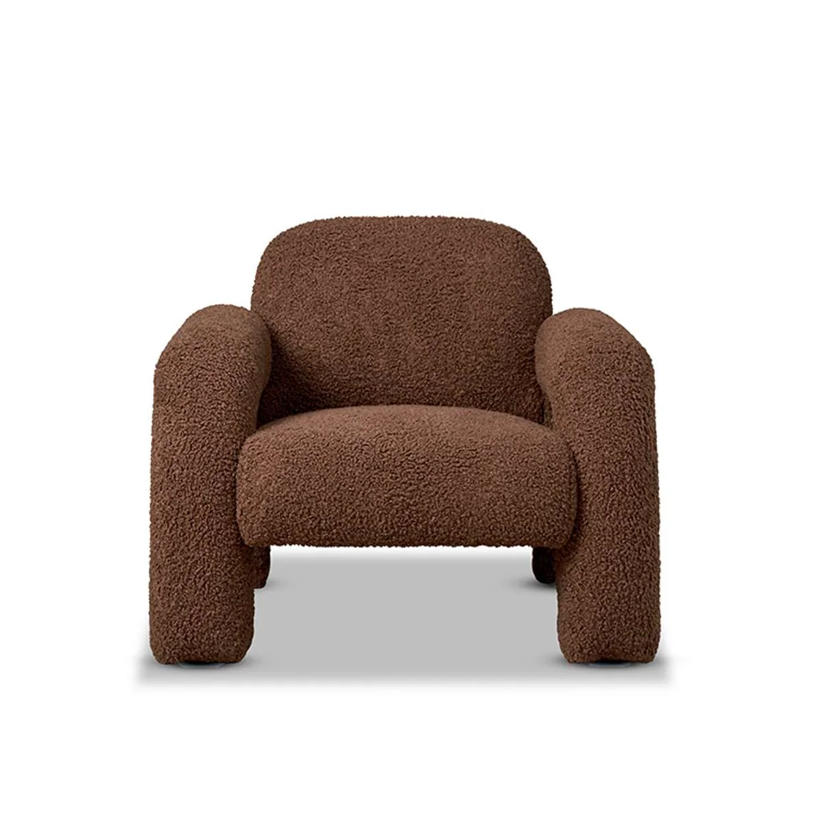Felix Sherpa Occasional Chair - Chocolate - Image 16