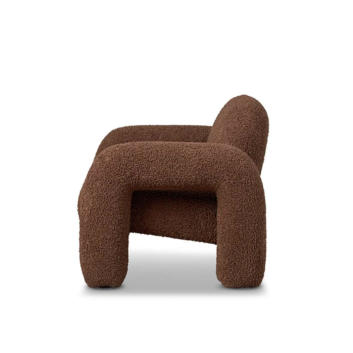 Felix Sherpa Occasional Chair - Chocolate - Image 17