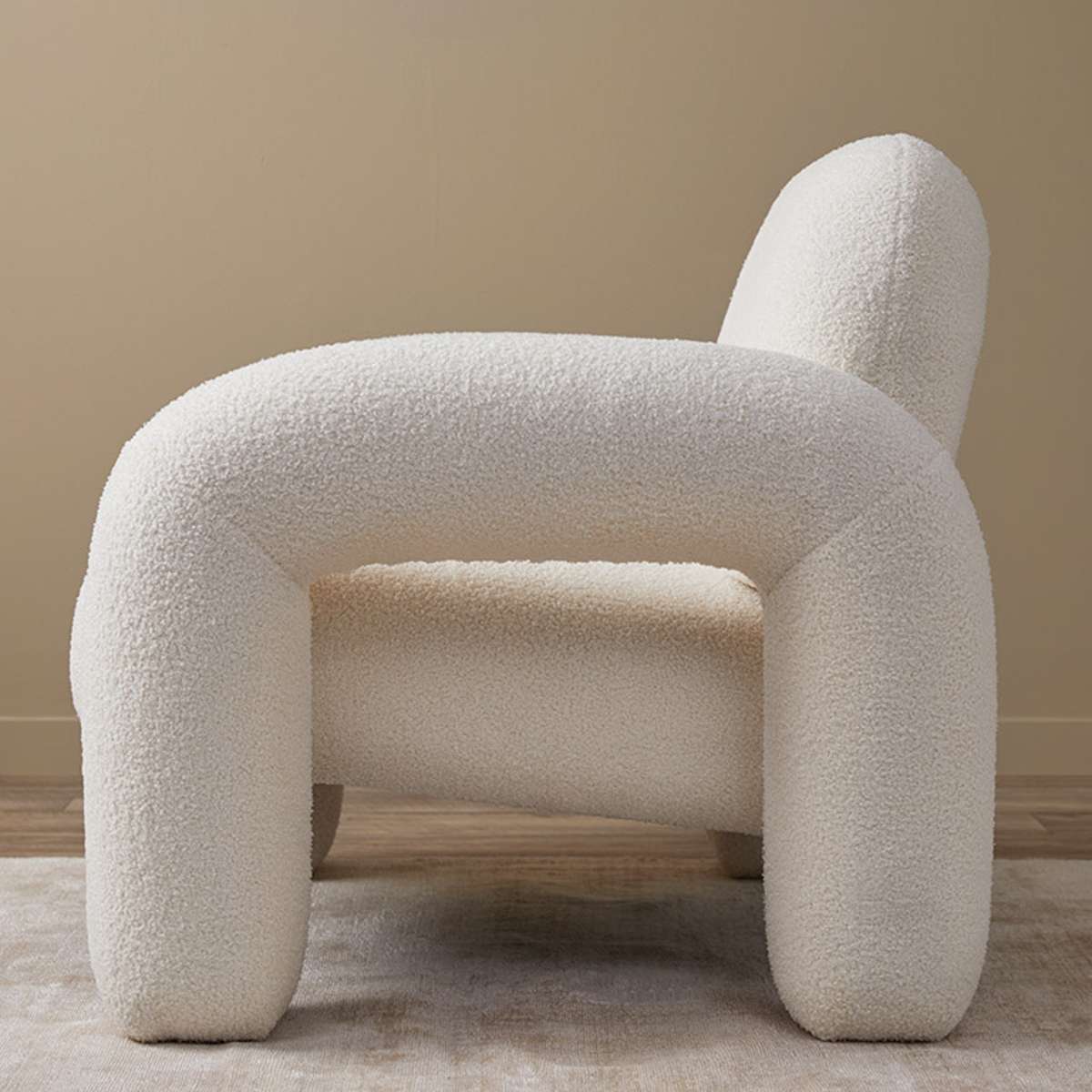 Felix Teddy Occasional Chair - Cream - Image 6