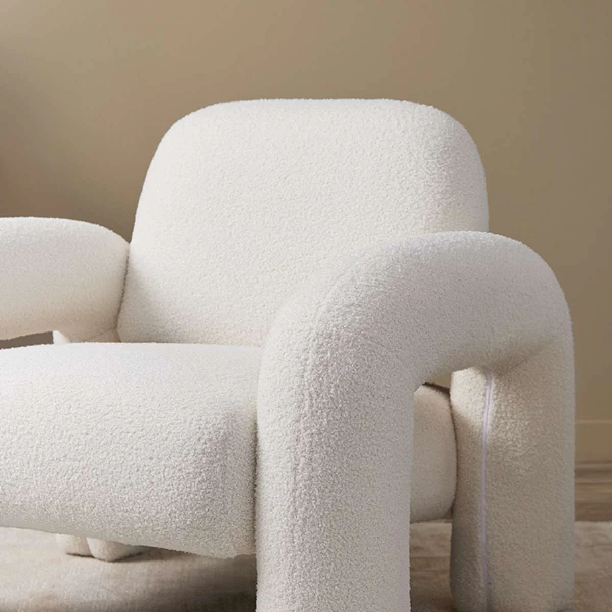 Felix Teddy Occasional Chair - Cream - Image 7