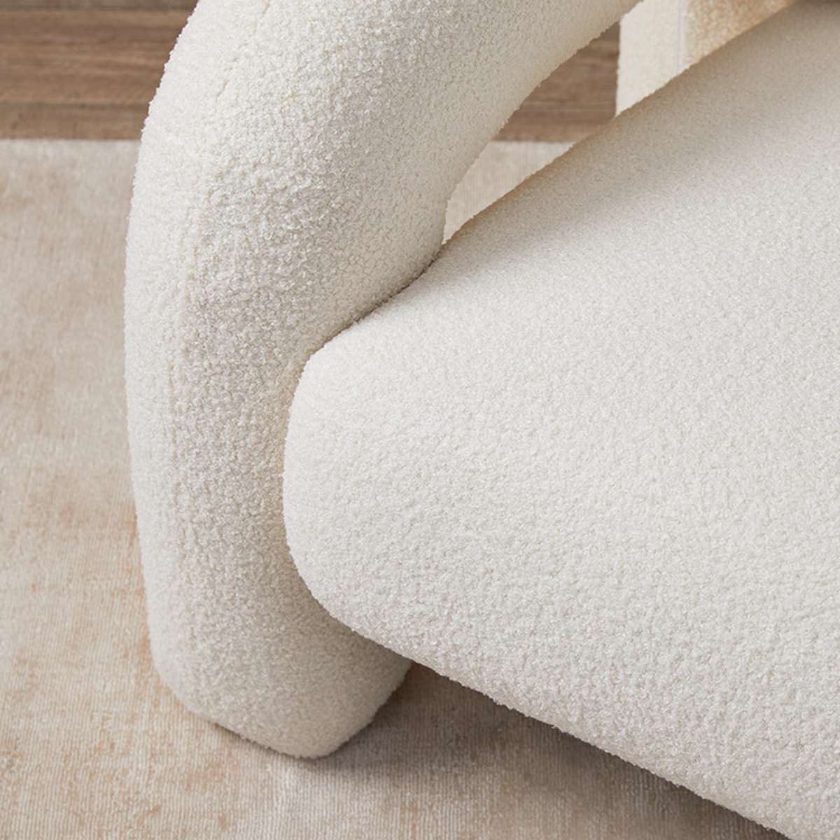 Felix Teddy Occasional Chair - Cream - Image 8