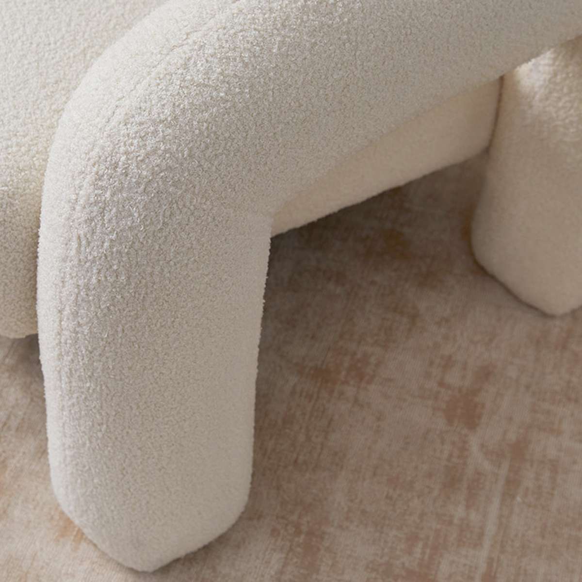 Felix Teddy Occasional Chair - Cream - Image 9