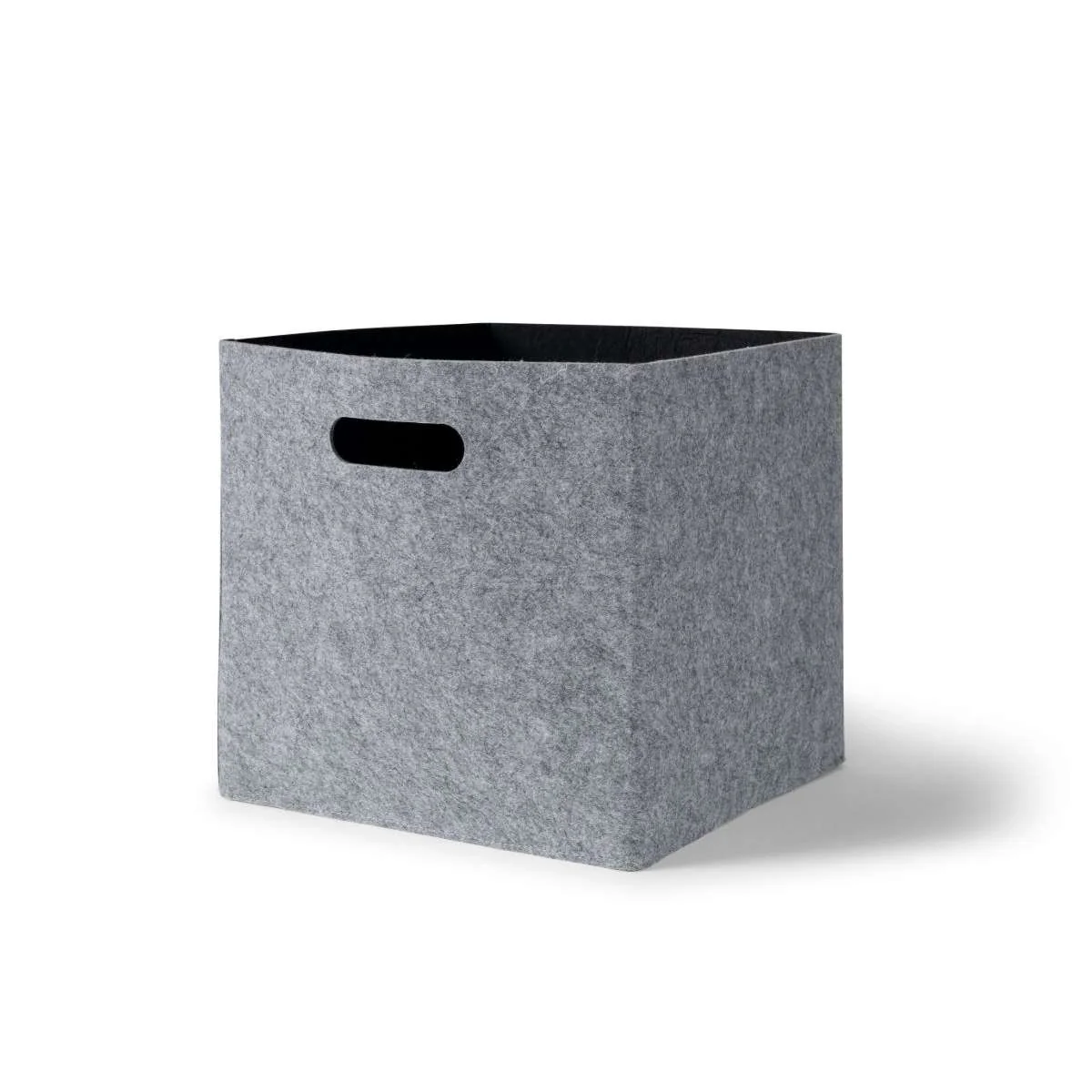 Felt Cube Basket - Grey - Image 4