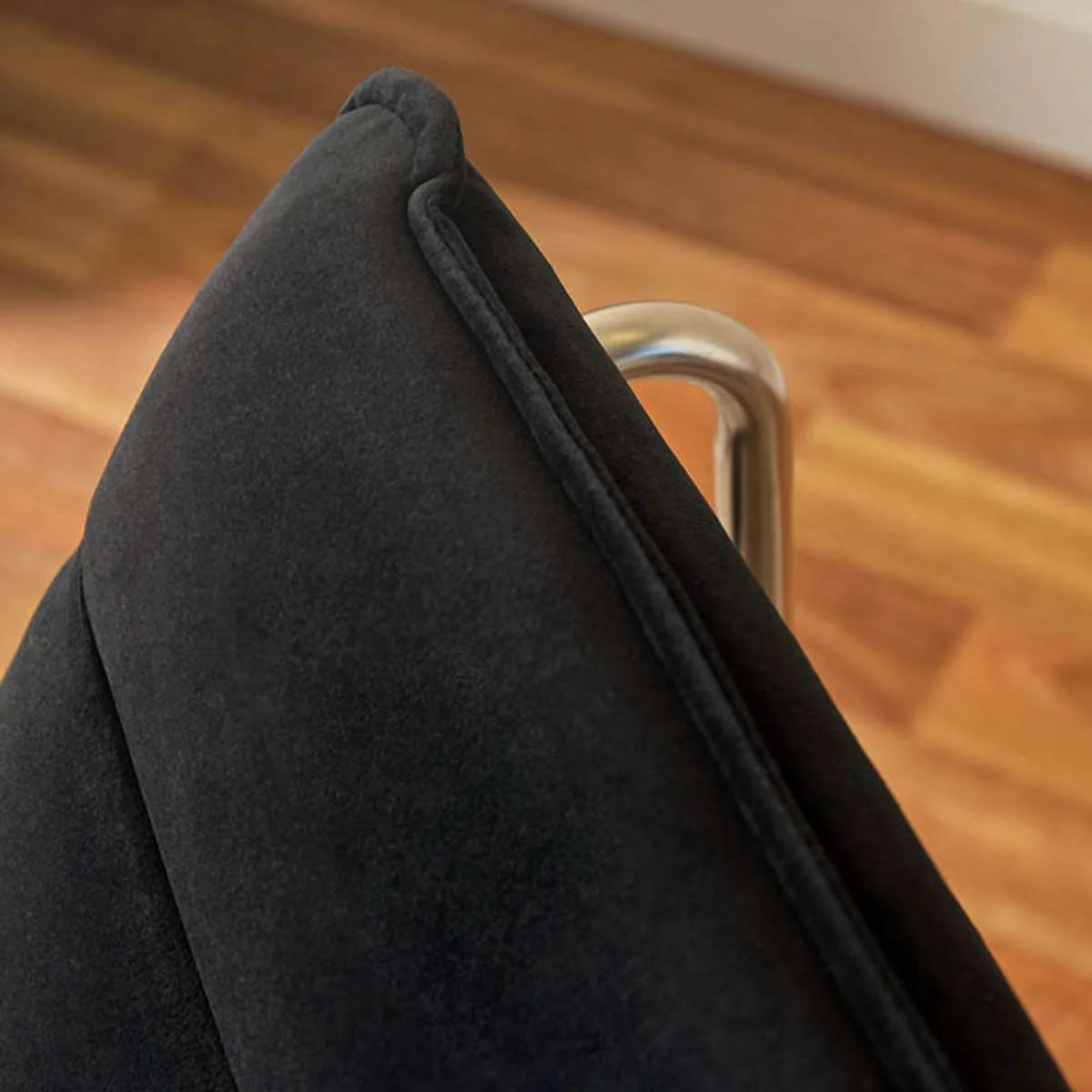 Frank Ribbed Occasional Chair - Black - Image 4