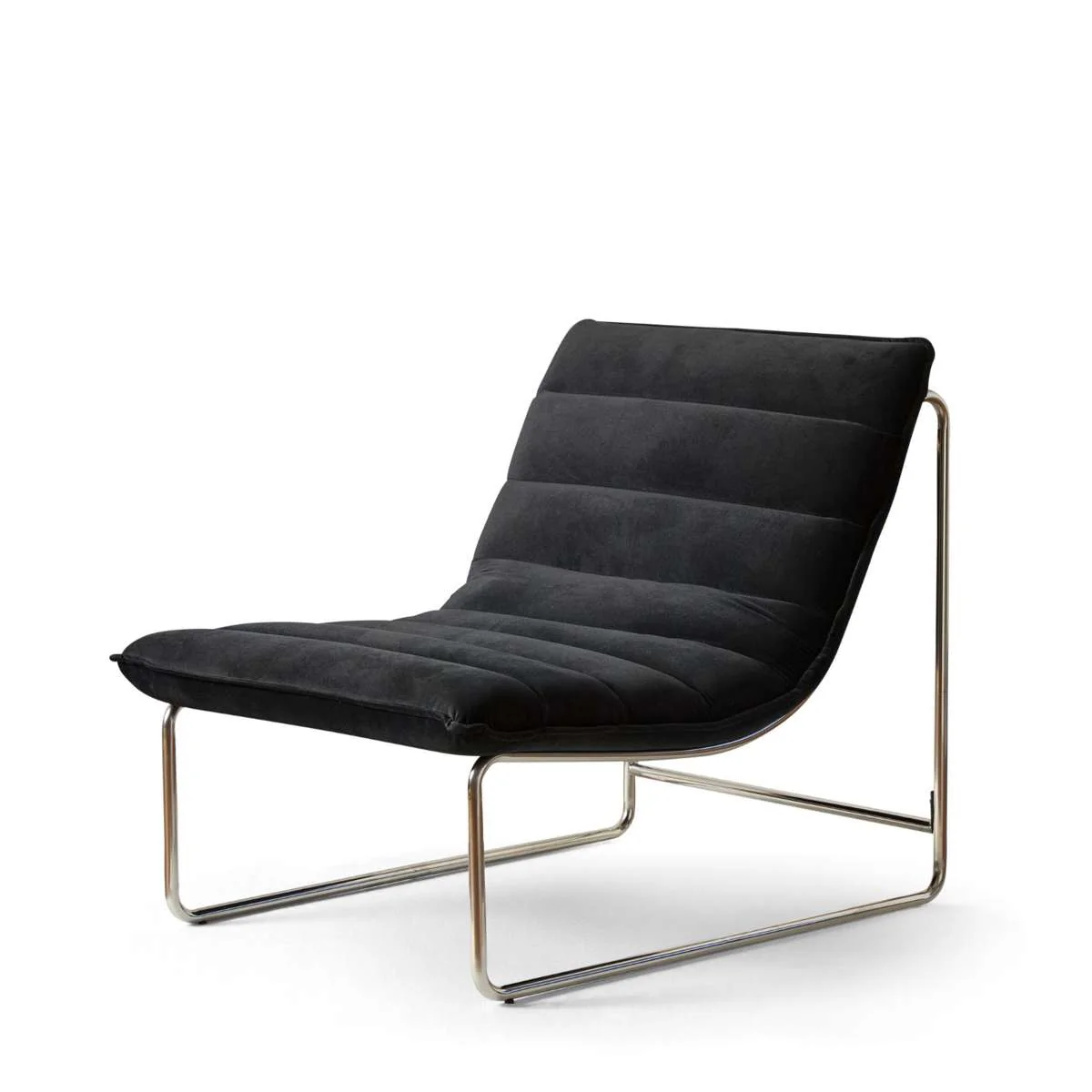 Frank Ribbed Occasional Chair - Black - Image 8