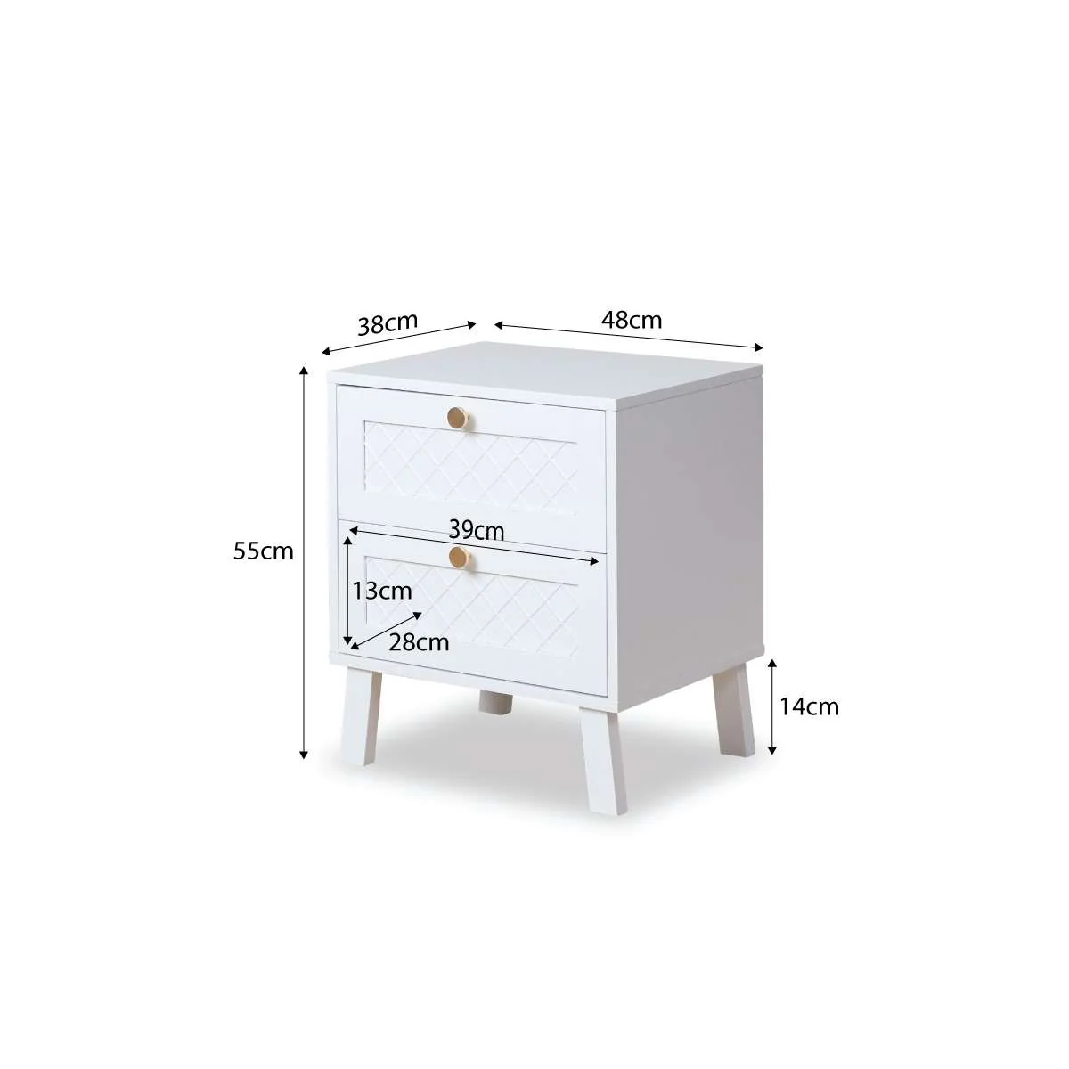 Genevieve Bedside Table - Image 7