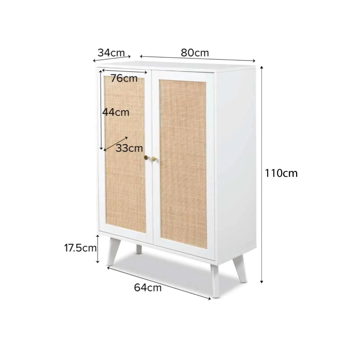 Georgia Two Door Cabinet - Image 6