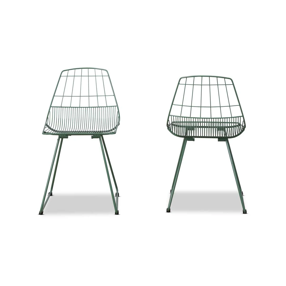 Hunter Outdoor Dining Chair - Set of 2 - Forest Green - Image 10