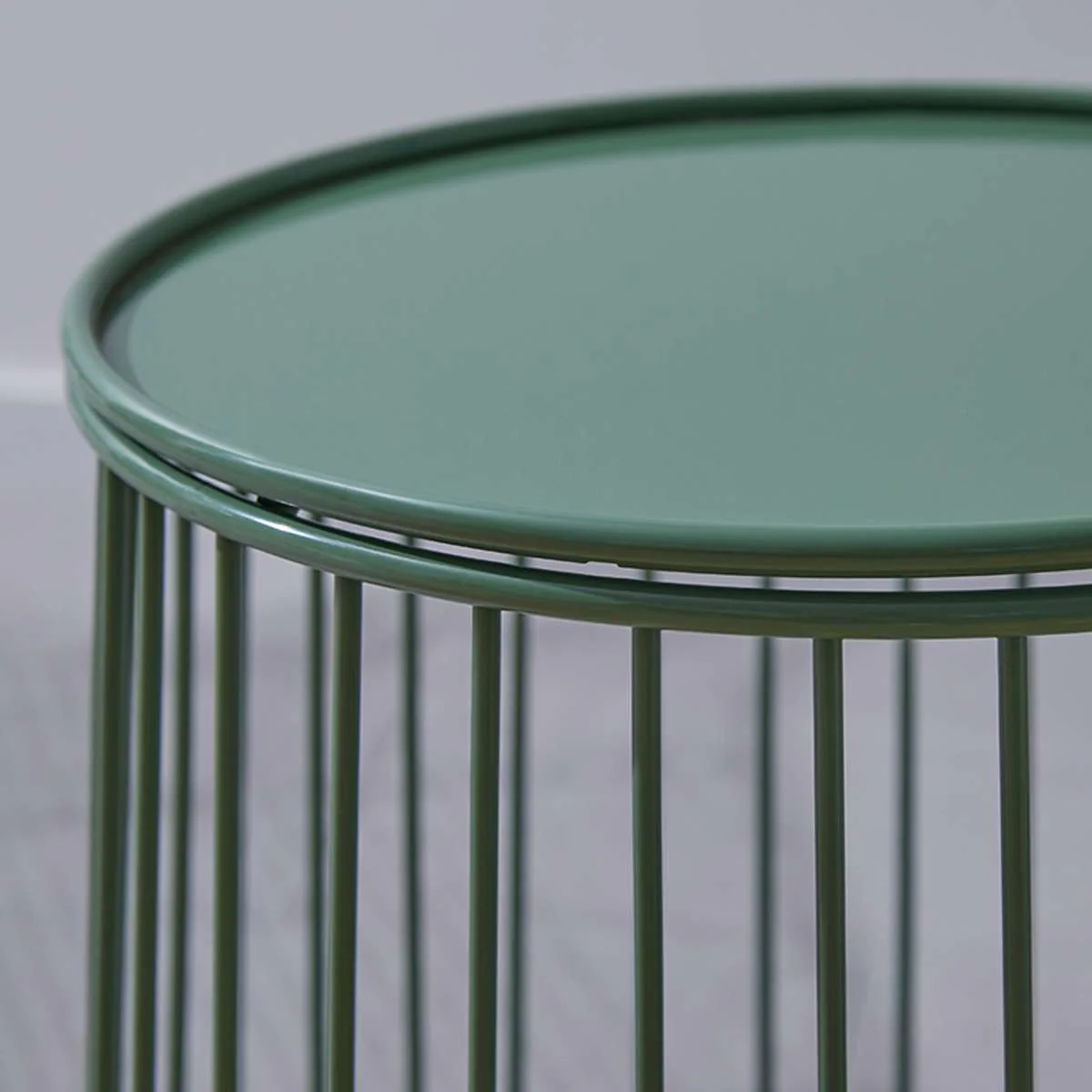 Hunter Outdoor Side Table - Forest Green - Image 3