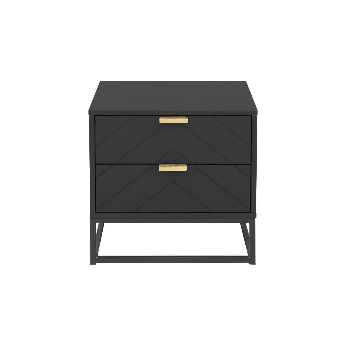 Inca Bedside Table - Black - Image 5
