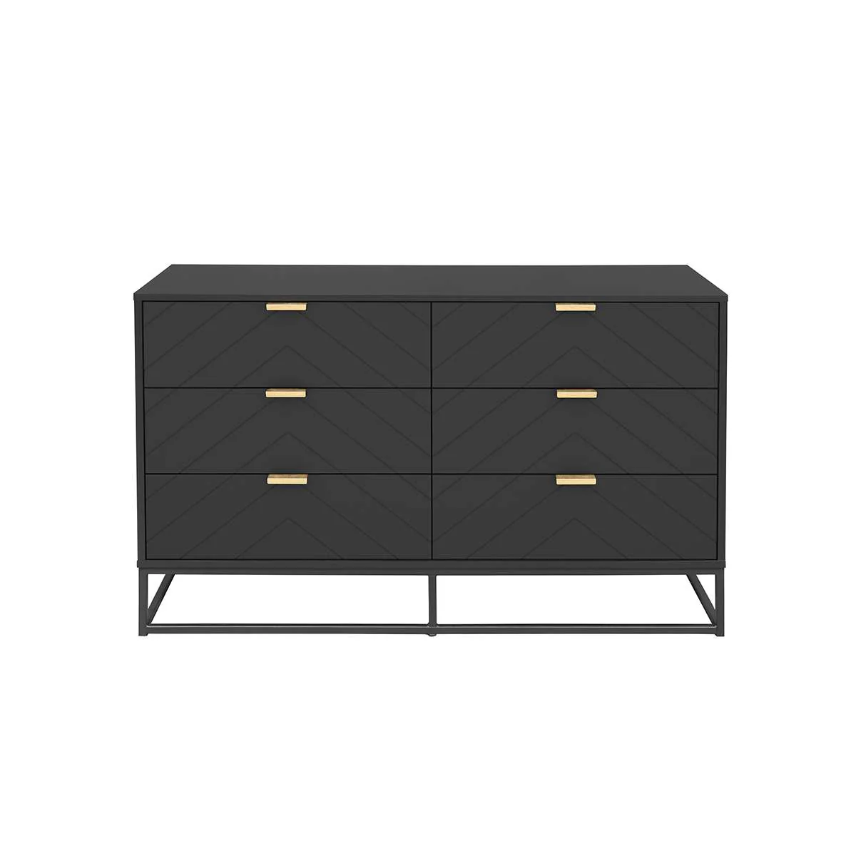 Inca Six Drawer - Black - Image 7