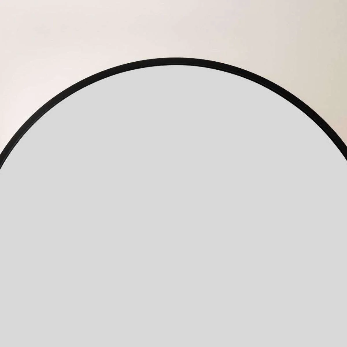 Jackson Metal Arch Full Length Freestanding Mirror - Black - Image 3