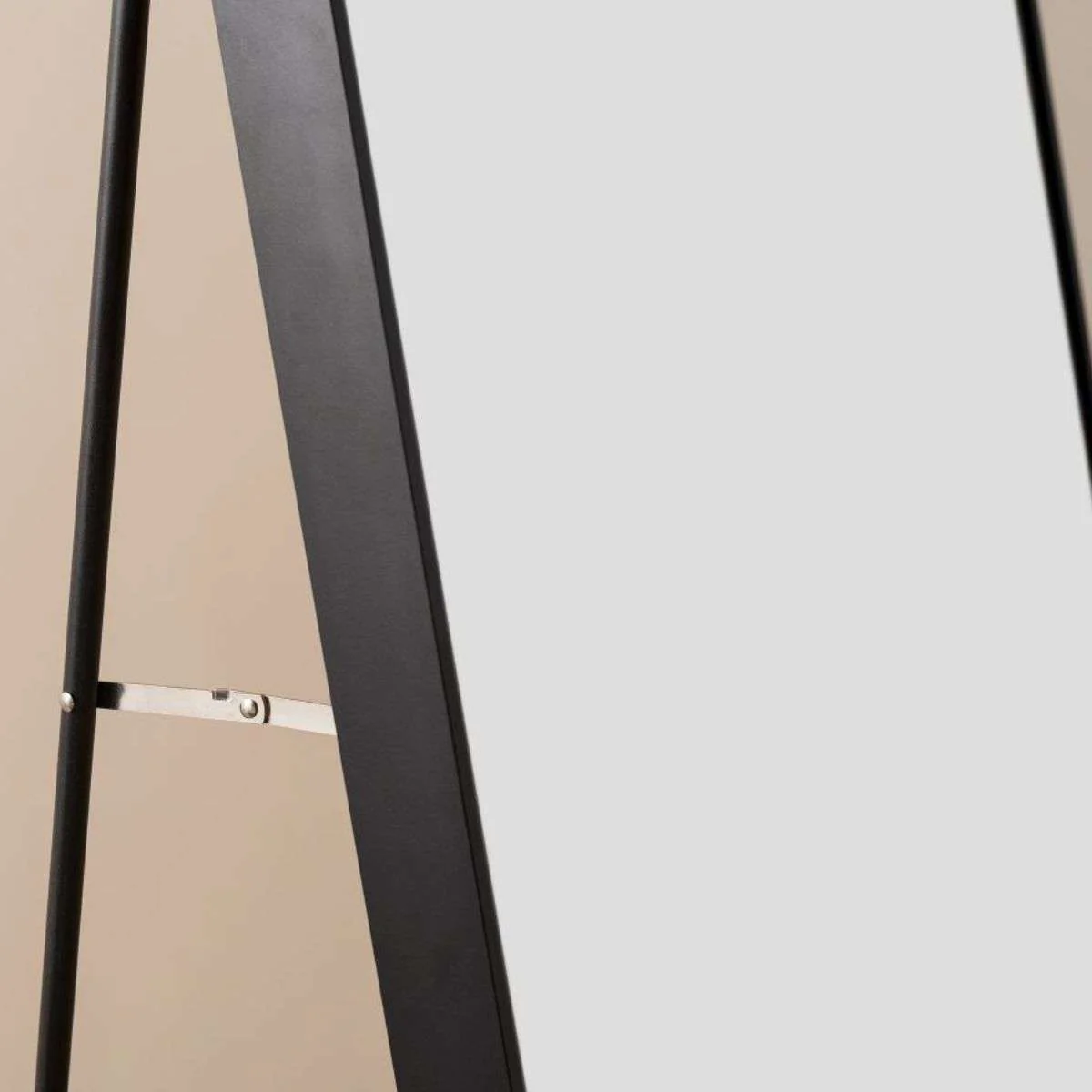 Jackson Metal Arch Full Length Freestanding Mirror - Black - Image 4
