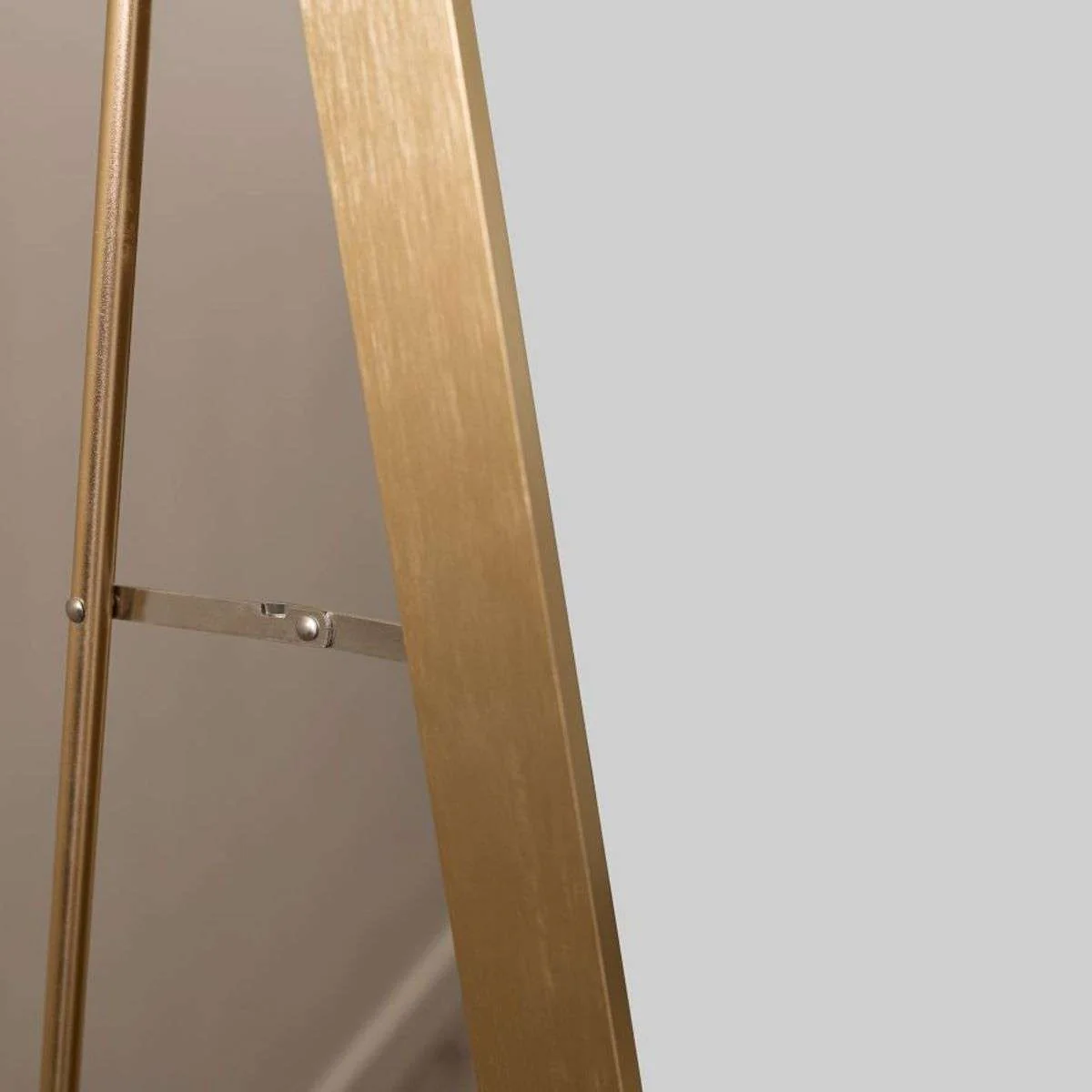 Jackson Metal Arch Full Length Freestanding Mirror - Gold - Image 3