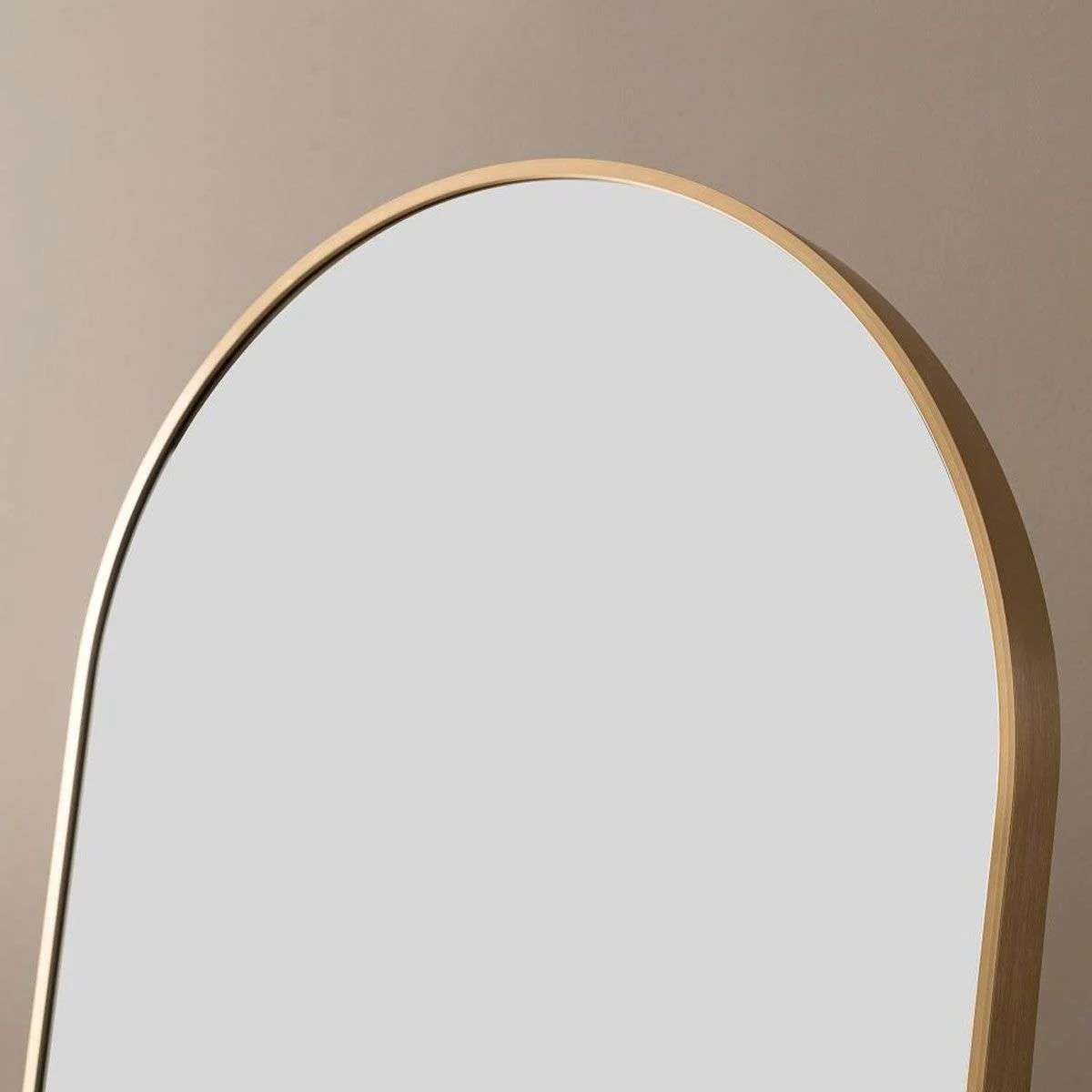Jackson Metal Arch Full Length Freestanding Mirror - Gold - Image 4