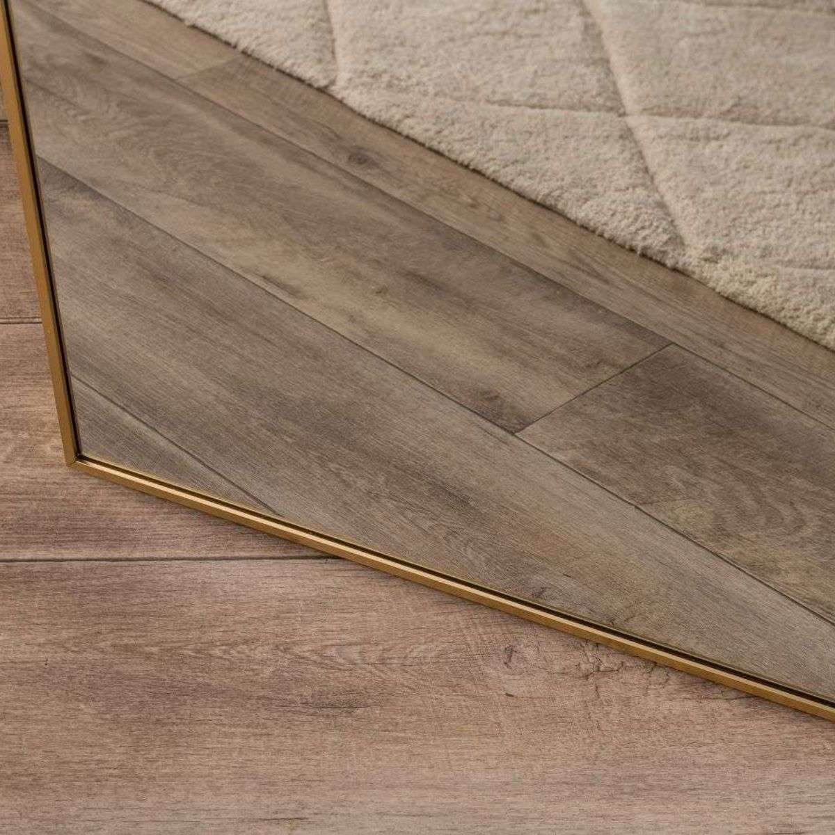Jackson Metal Arch Full Length Freestanding Mirror - Gold - Image 5