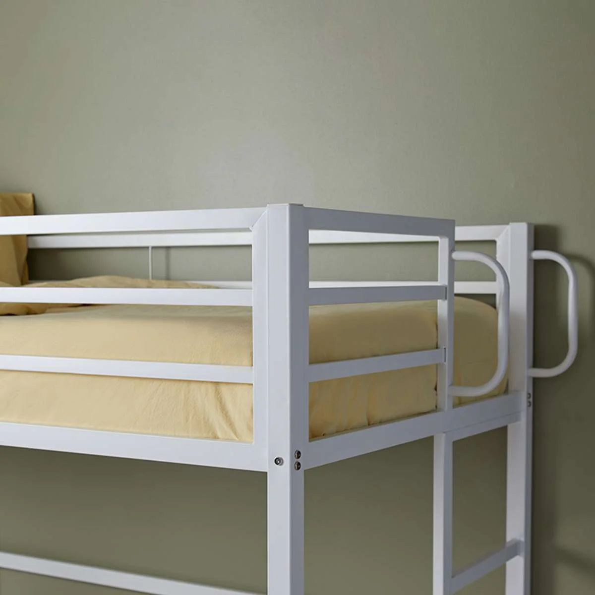 Lacie Metal Loft Bed with Desk - Image 5