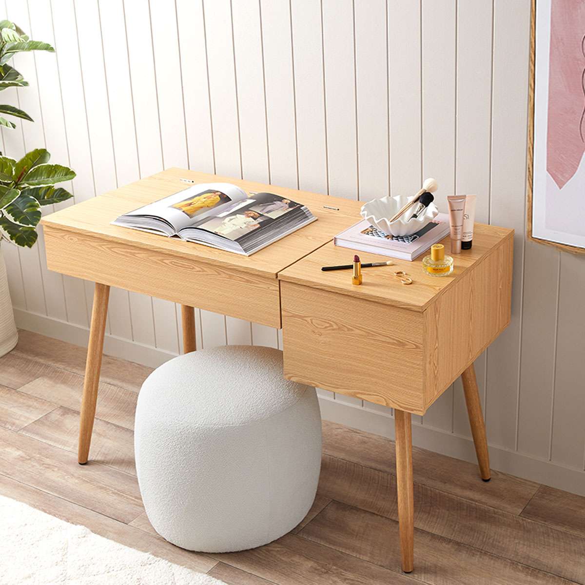 Leia Make-Up Table - Natural - Image 3