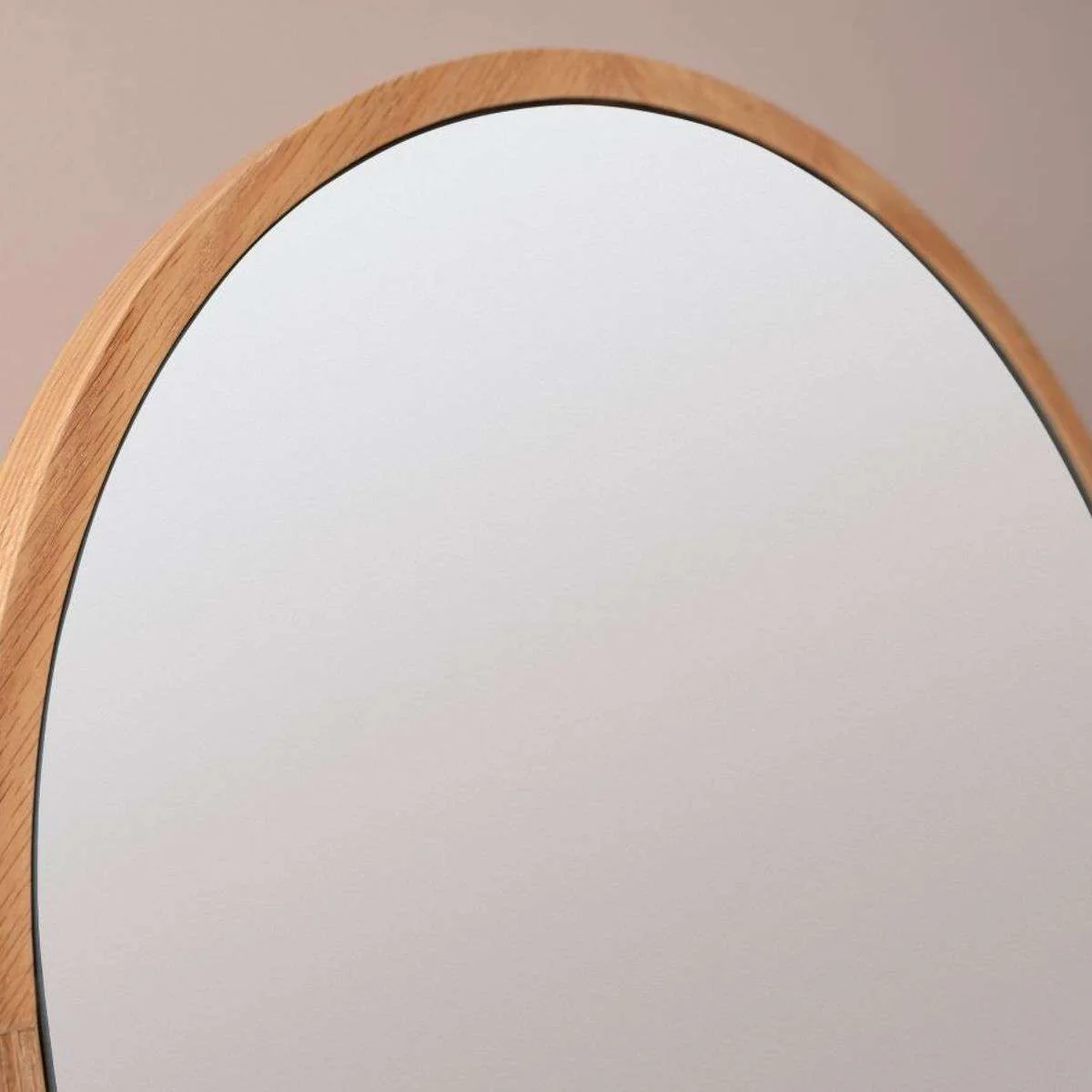 Lena Full Length Arch Oak Mirror - Image 5