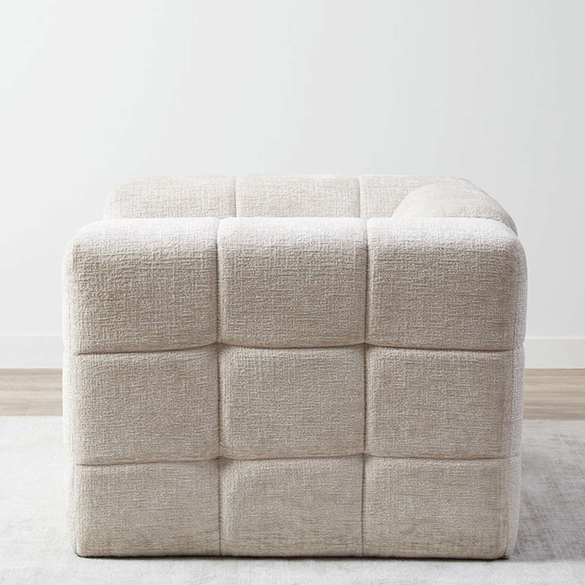 Lenny Armchair - Beige - Image 6