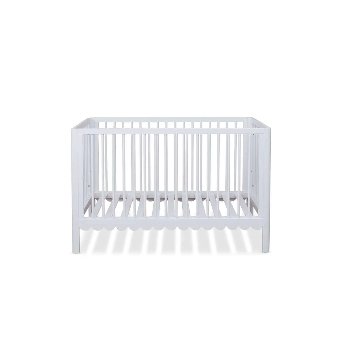 Maisie Scalloped Cot - White - Image 15