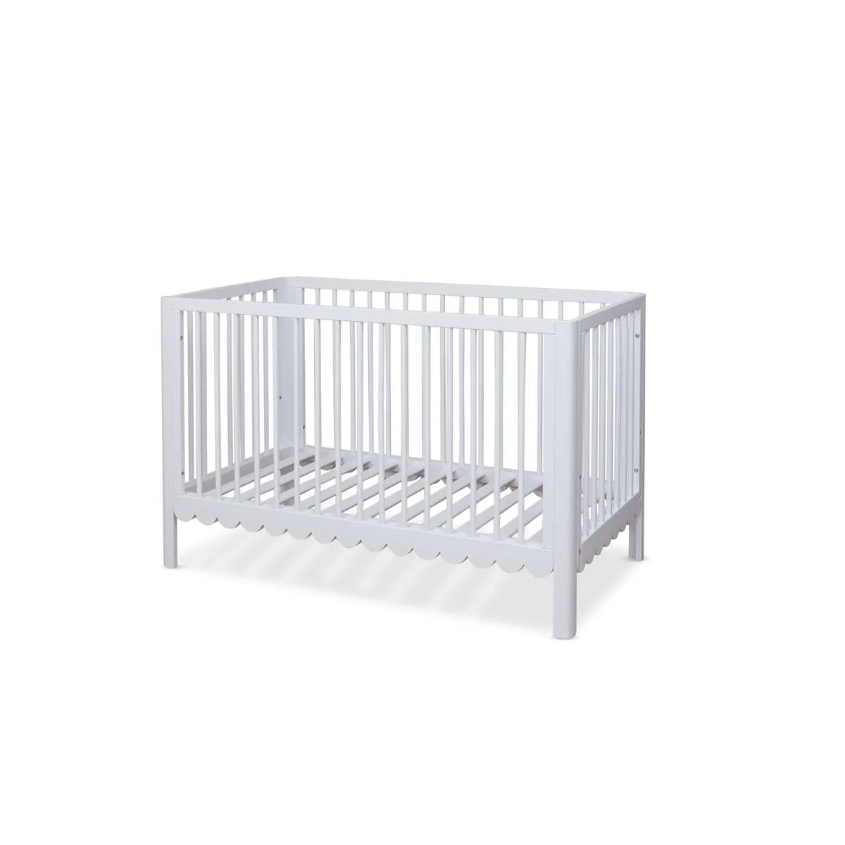 Maisie Scalloped Cot - White - Image 16
