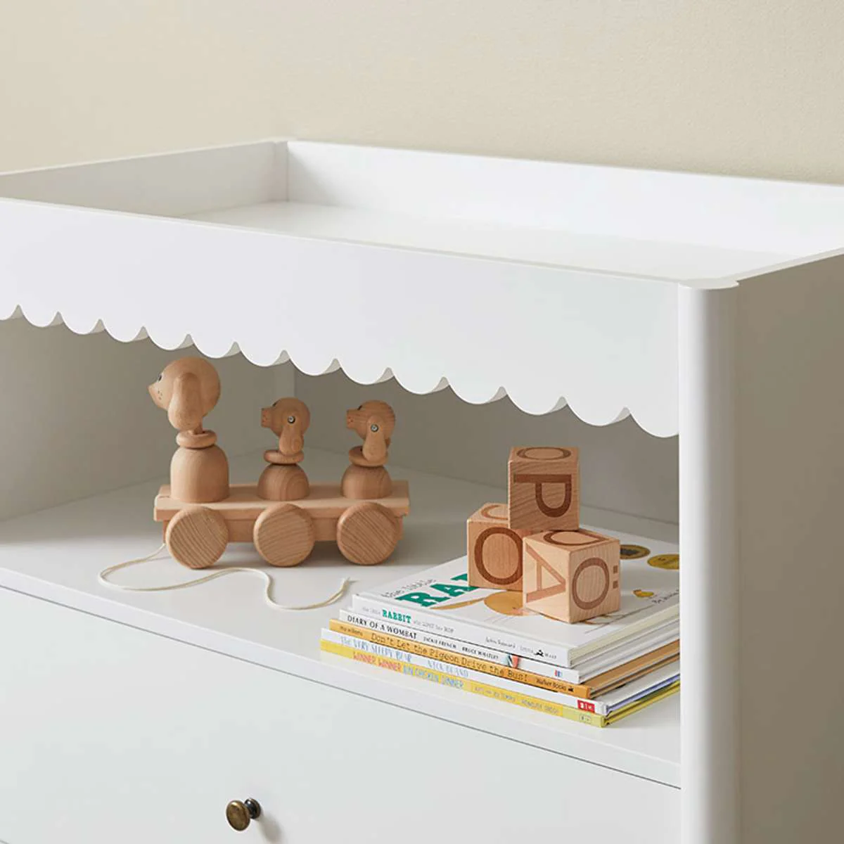 Maisie Scalloped Change Table - Image 8